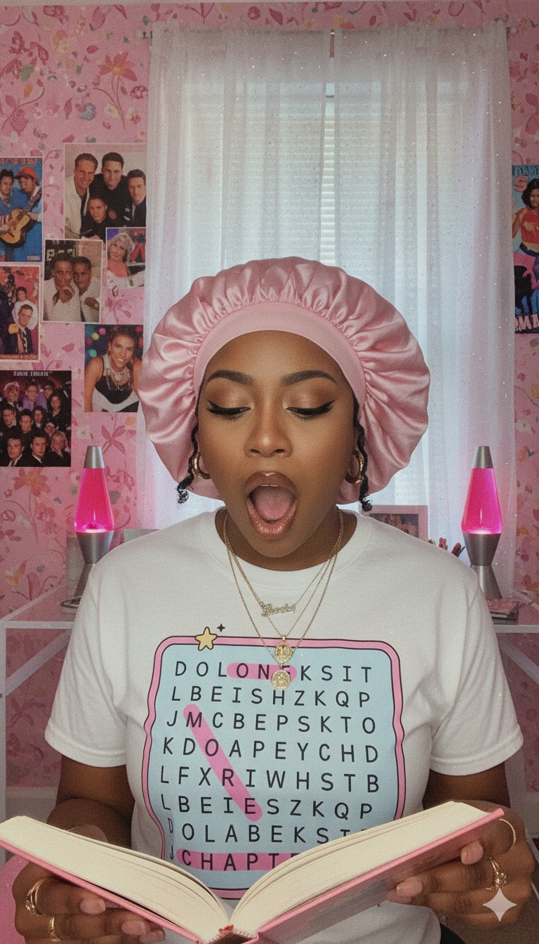 Book Lover Word Search Graphic Tee – Cute Reading Shirt for Readers & Writers