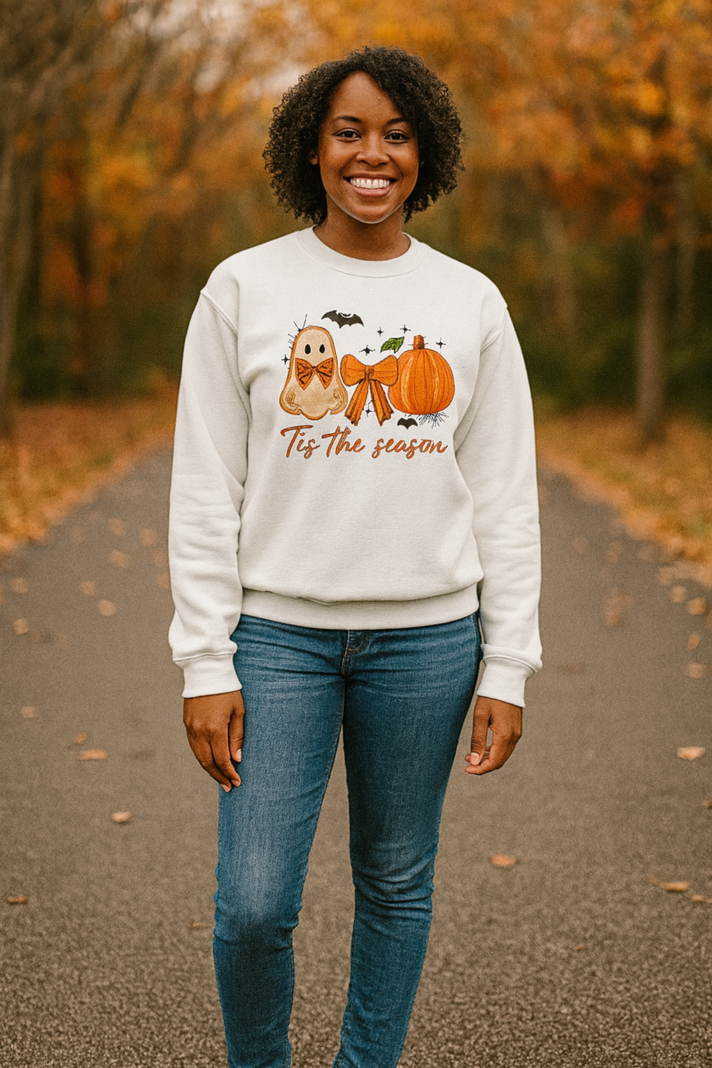 “Tis The Season” (Orange) Sweatshirt