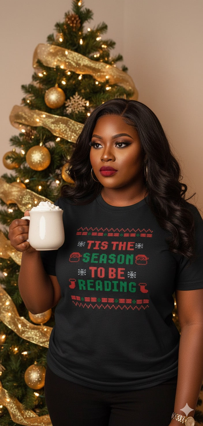 Holiday Reading Crew – Tis the Season Book Tee