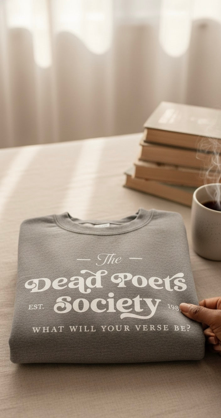 Dead Poets Society – Classic Literary Crewneck