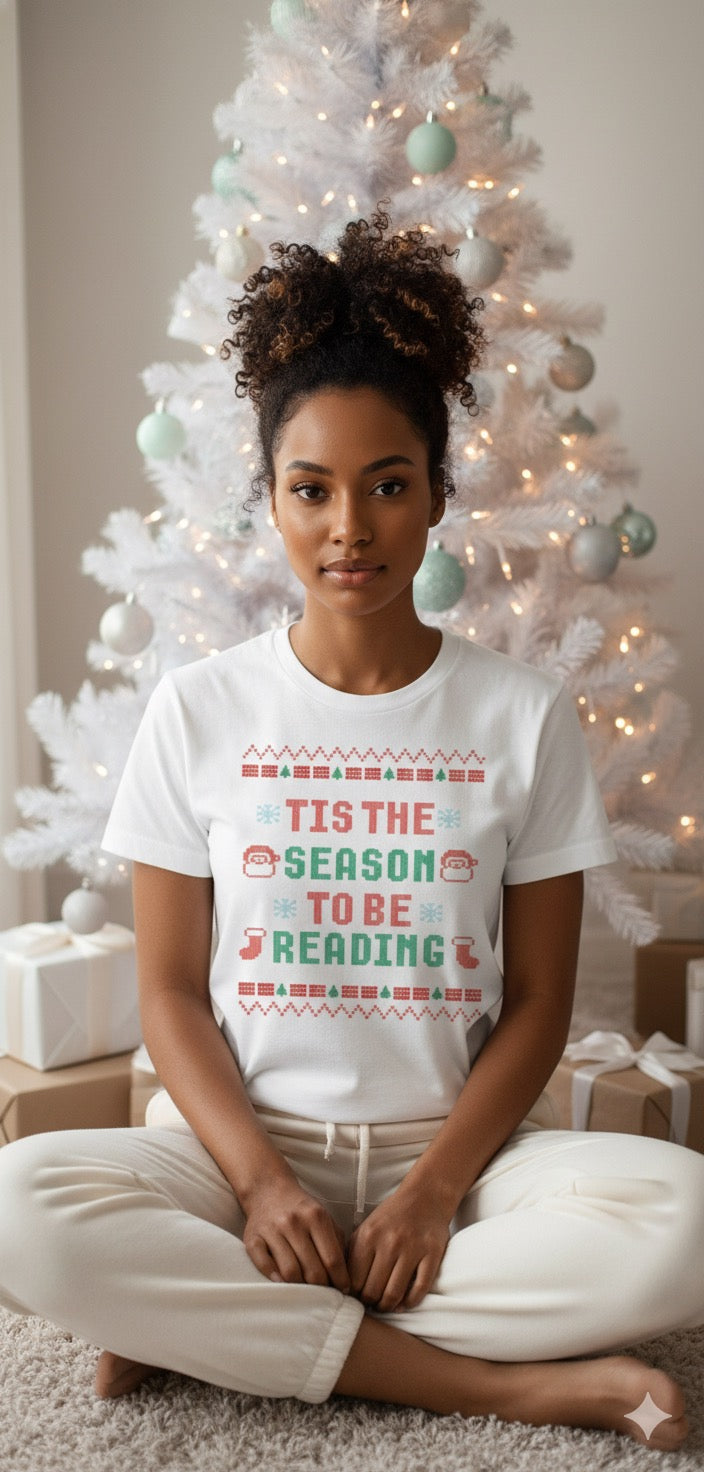 Holiday Reading Crew – Tis the Season Book Tee