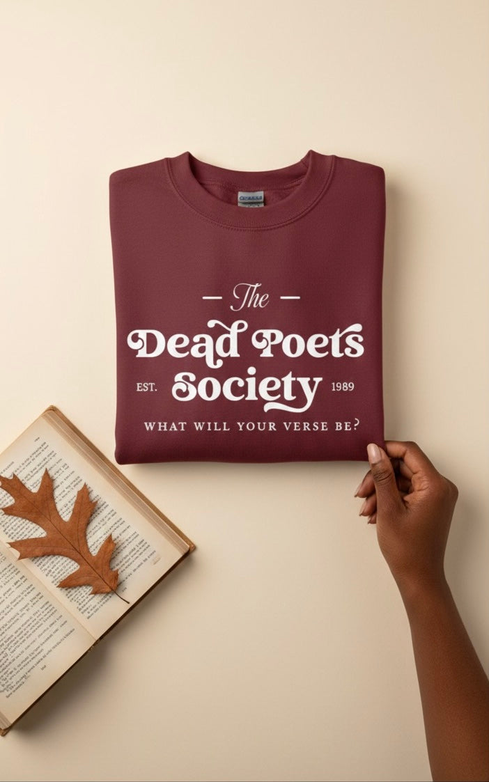Dead Poets Society – Classic Literary Crewneck