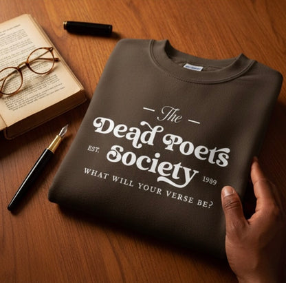 Dead Poets Society – Classic Literary Crewneck