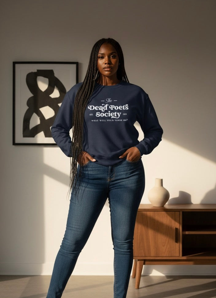 Dead Poets Society – Classic Literary Crewneck
