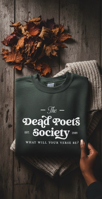 Dead Poets Society – Classic Literary Crewneck