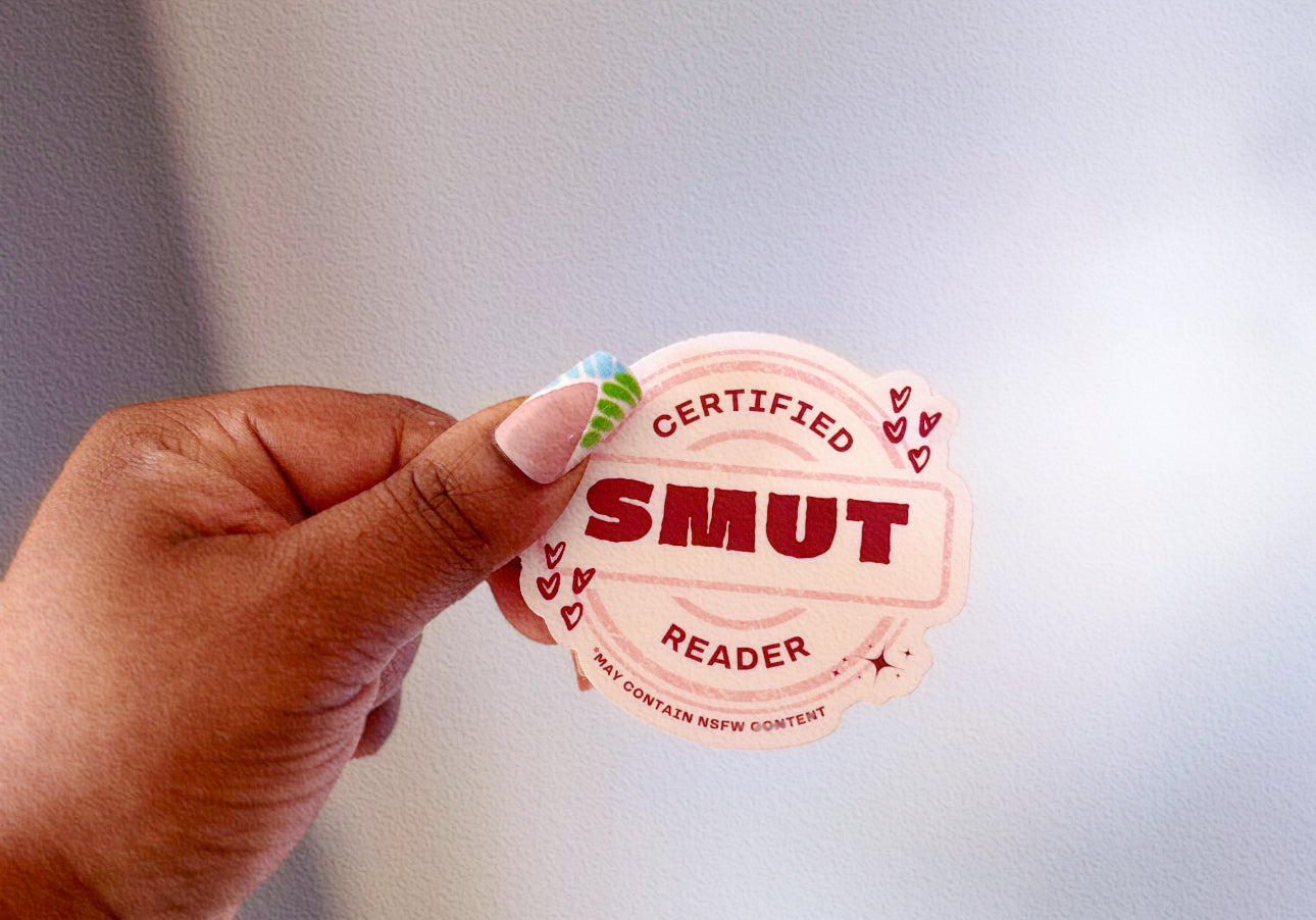 “Certified Smut Reader” Sticker