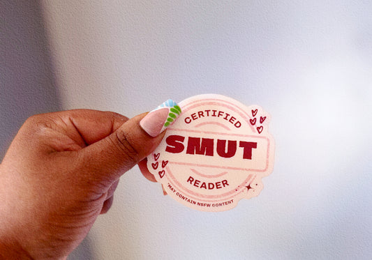 “Certified Smut Reader” Sticker