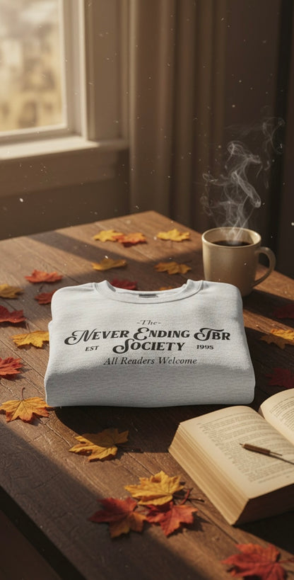 Never Ending TBR Society | Reader Sweatshirt