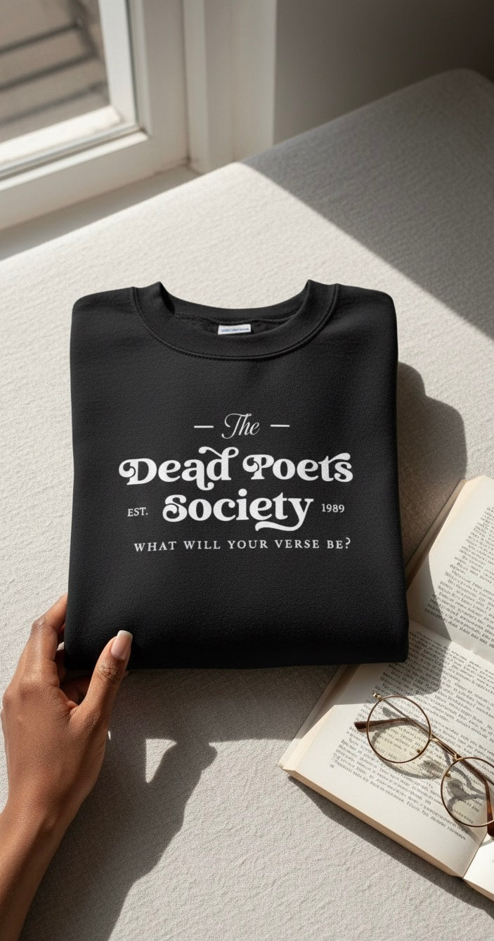 Dead Poets Society – Classic Literary Crewneck