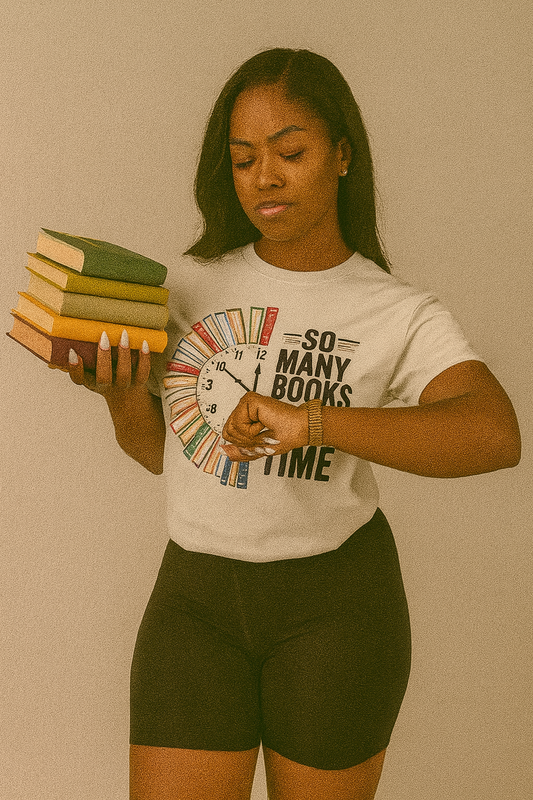 Booked and Busy Tee