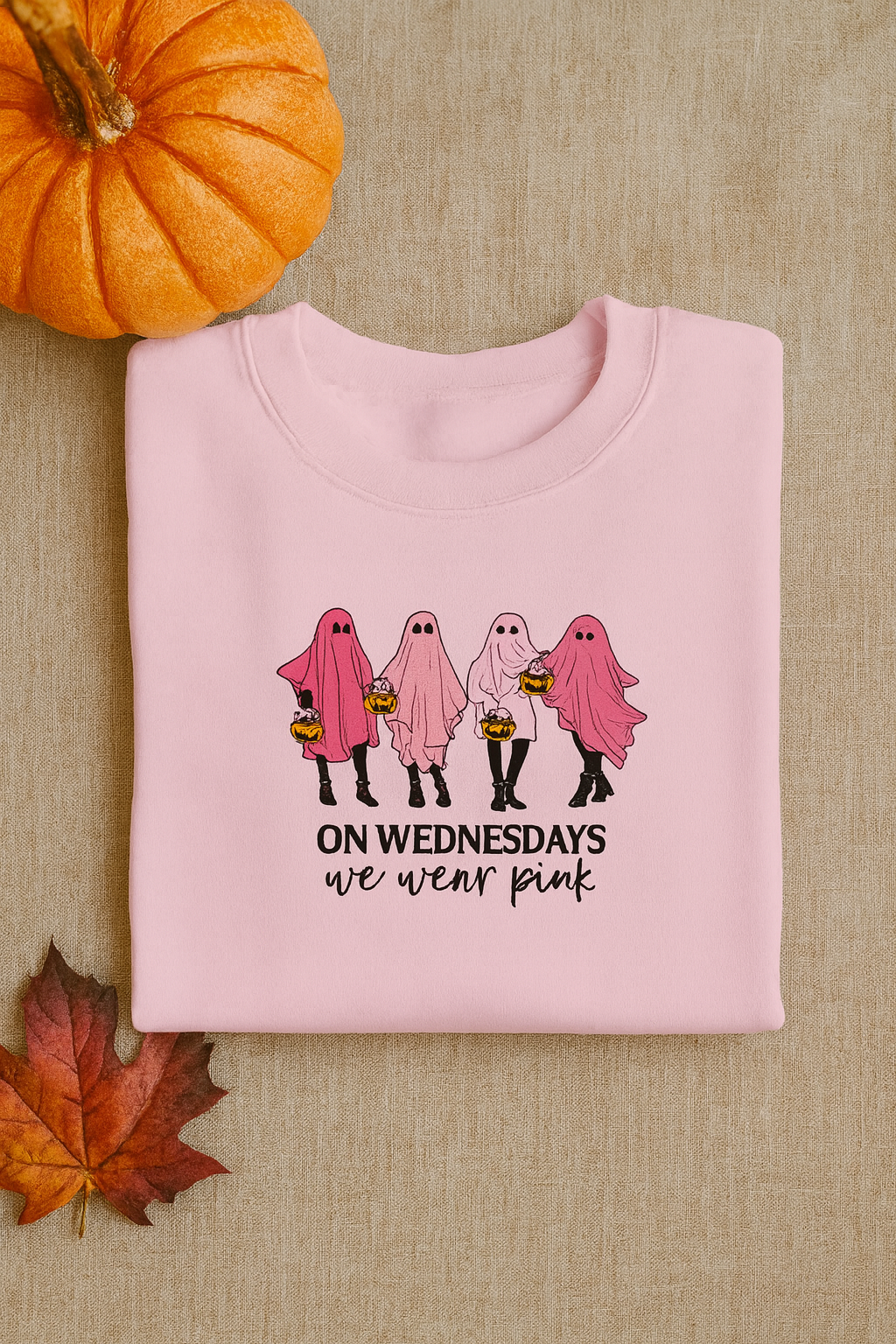 “On Wednesdays We Wear Pink” Sweatshirt