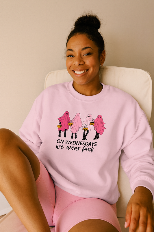 “On Wednesdays We Wear Pink” Sweatshirt