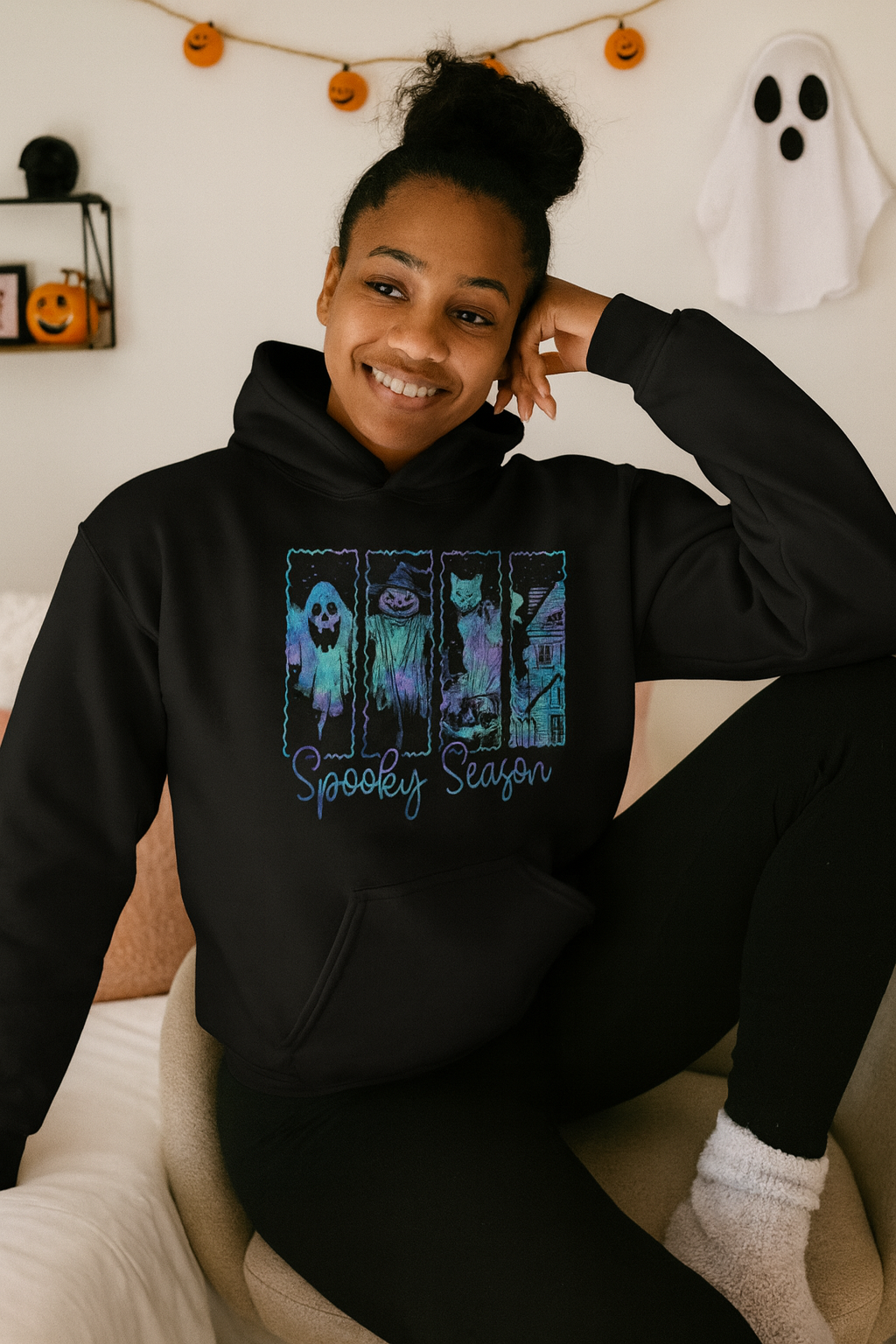 “Electrified Ghost” Hoodie