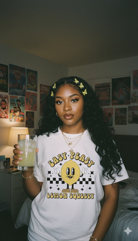 “Easy Peasy Lemon Squeezy” Tee